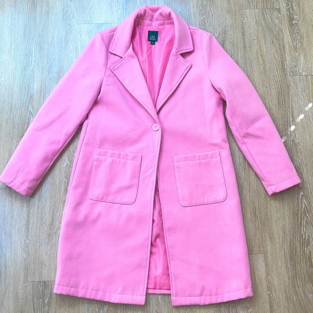 Wild fable pink trench - perfect condition
